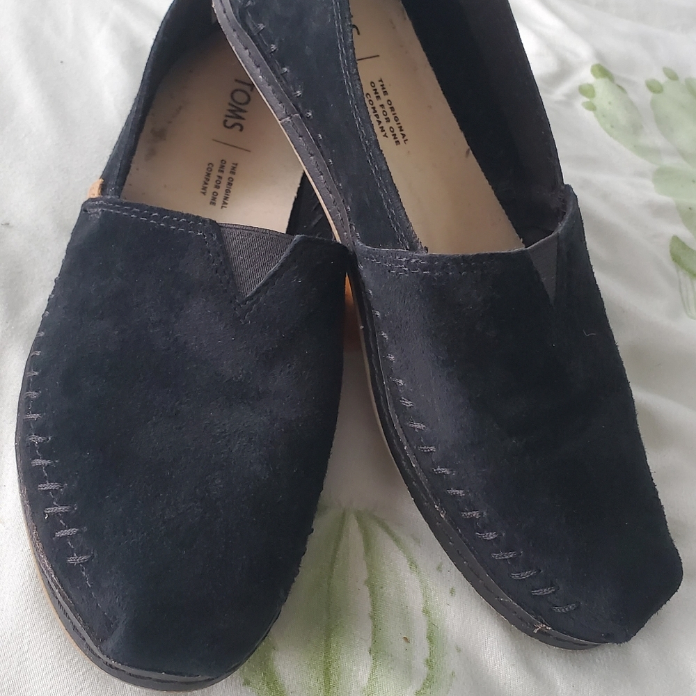 TOMS Alpargata Leather Size 8